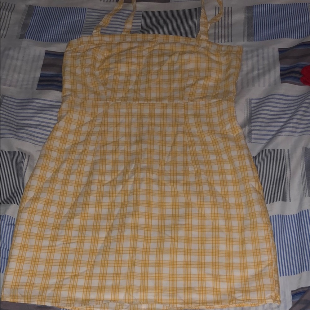 Yellow Mini Dress